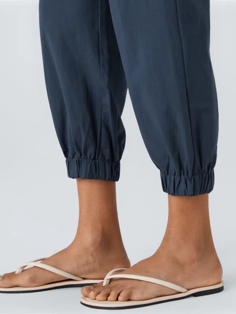HALARA Mid Rise Casual Joggers with Pockets - Navy - Picture 5 of 6